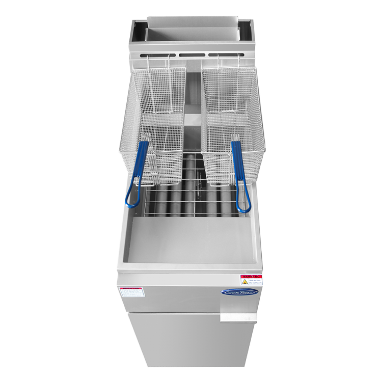 A top view of CookRite's 40 LB Deep Fryer