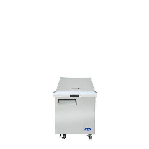 A front view of Atosa's mega top sandwich prep table