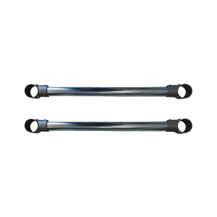 A front view of MixRite's Cross Bar for Sink (Pair) - for MRSA and MOP Sinks